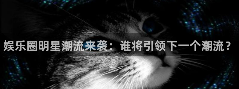 新航娱乐官网登录入口：娱乐圈明星潮流来袭：谁将引领下一个潮流？